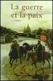 Publié de 1865 à 1869, "Guerre et Paix" est un célèbre ouvrage composé de plusieurs parties. Son auteur, grand écrivain russe, se nomme :