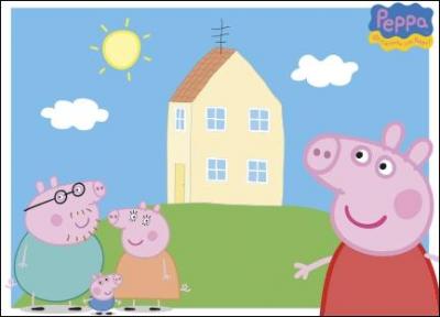 Où habite la famille de Peppa Pig ?