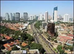 Combien d'habitants compte Jakarta :