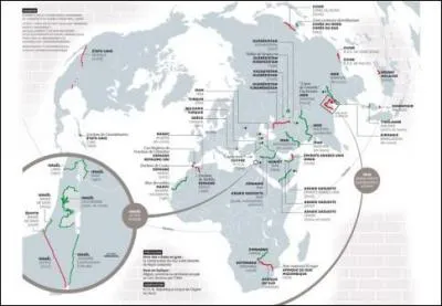 Il existe quand même au moins une portion de continent ne comportant aucun mur : laquelle ?
