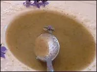 Une cuillère de soupe.