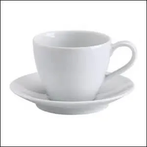 Une tasse à café.