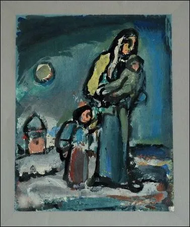 Qui a peint "Mère et enfant" ?