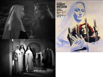 Ce film dramatique français de 1943 a été réalisé par Robert Bresson. Renée Faure, Jany Holt, Sylvie font partie de la distribution. Une jeune femme vient de devenir nonne dans une congrégation religieuse.
Quel est ce film ?