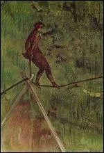 Qui a peint "la danseuse de corde" ?