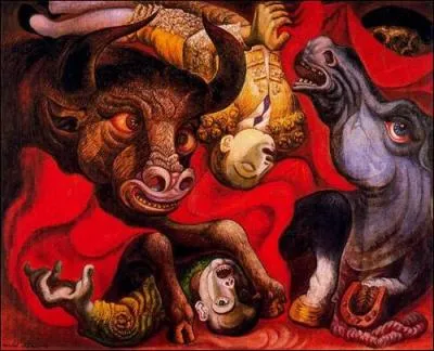 Qui a peint "La corrida" ?