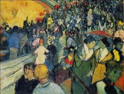 Qui a a peint "Les arènes d'Arles" ?