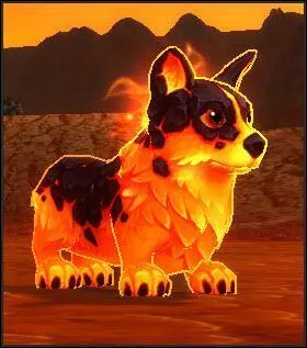 La mascotte offerte au Cur du Magma se nomme :