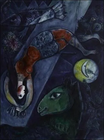 Est-ce un tableau de Marc Chagall ?