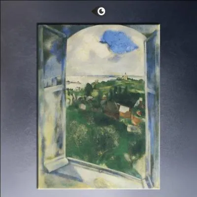 Qui a peint "Fenêtre avec vue sur l'île Brehat" ?