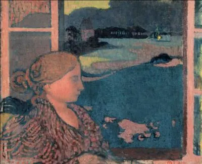 Qui a peint "Temps gris sur l'île" ?