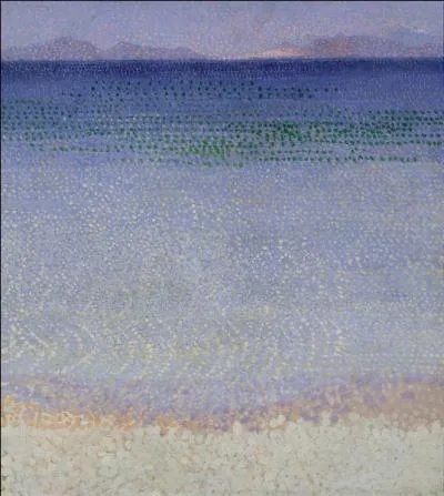 Qui a peint "Les îles d'or' ?