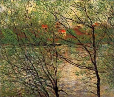 Qui a peint "La Grande Jatte, la berge, vue de l'&icirc;le &agrave; travers les arbres" ?
