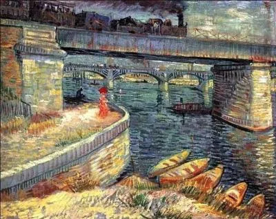 Qui a peint "Pont à travers la Seine à Asnières" ?