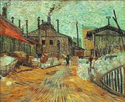 Qui a peint "L'usine à Asnières" ?