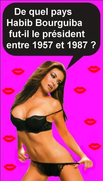 Quelle est la bonne réponse ?