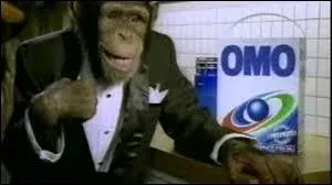 Les chimpanzés sont les mascottes de "OMO" qui est une marque de...