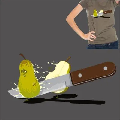 Les deux voisins ont fini par couper la poire en deux. Qu'ont-ils fait ?