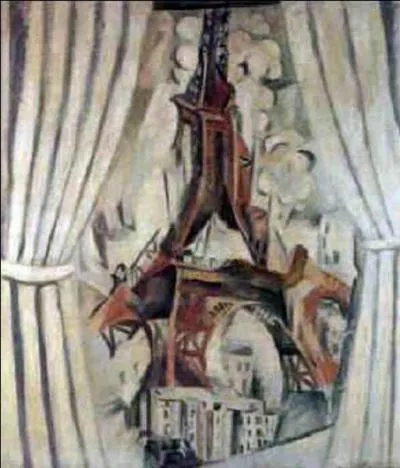 Qui a peint "La tour aux rideaux" ?