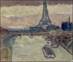 Qui a peint "La tour Eiffel et la Seine" ?
