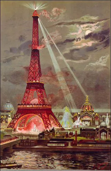 Qui a peint "L'embrasement de la tour Eiffel" ?