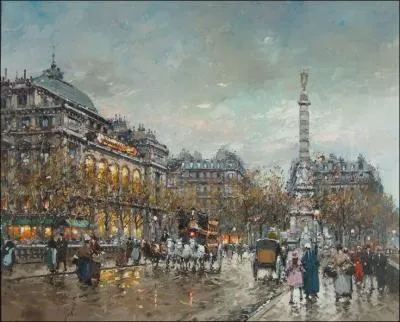 Qui a peint "Paris, la tour Eiffel" ?