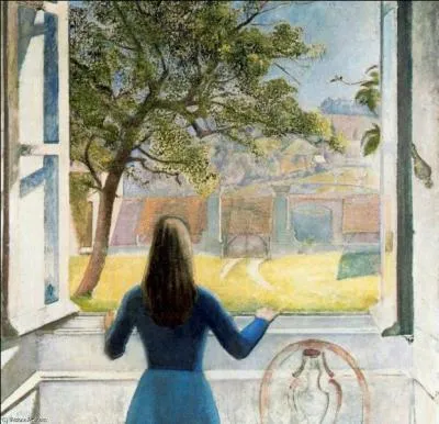Qui a peint "Fille à la fenêtre ?