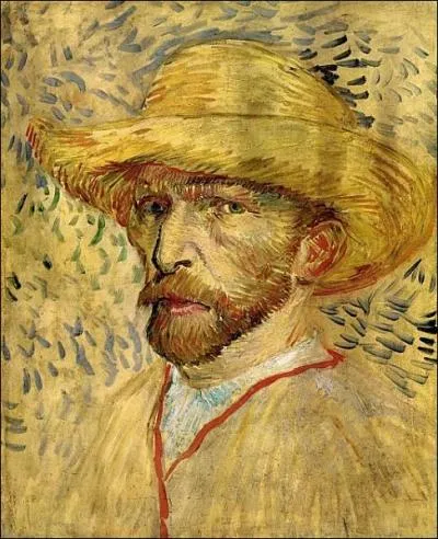 Qui a peint "Autoportrait au chapeau de paille" ?