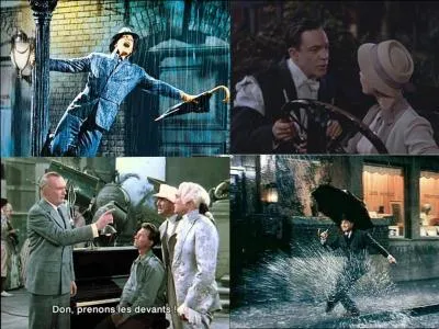 C'est une comédie américaine de 1952. Ce film a été réalisé par Stanley Donen. Gene Kelly, Jean Hagen, Debbie Reynolds font partie de la distribution.
La voix une actrice du cinéma muet est si désagréable qu'elle doit être doublée. Une histoire d'amour se noue entre son partenaire et la doublure.
Quel est ce film ?