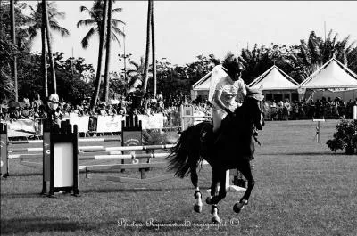 Quelle commune de Martinique organise des courses de chevaux et mulets sur la plage lors de sa fête patronale ?