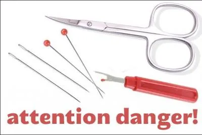 La phobie ou la peur des aiguilles et des objets pointus en général.