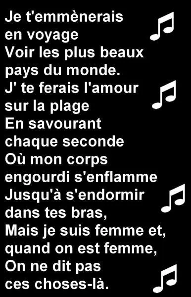 Quelle est la bonne réponse ?