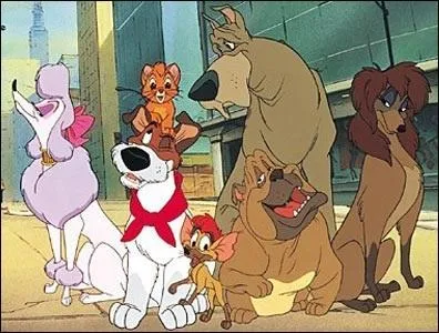 Quelle chanson peut-on entendre dans le film d'animation "Oliver et Compagnie" sorti en 1988 ?