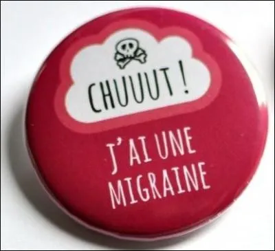 Si vous vous réveillez avec un gros mal de tête après avoir trop bu d'alcool la veille. C'est que vous avez pris une bonne... (Indice 'crue')