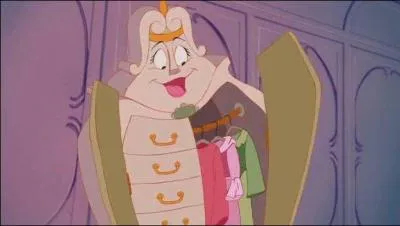 Cette armoire n'a pas de nom, je vais vous demander où elle se trouvait, la première fois qu'elle a rencontré Belle ?