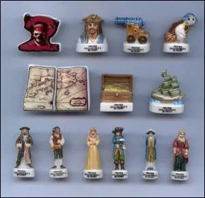 Cette collection est un trésor que le capitaine Jack Sparrow à certainement caché dans un coffre sur le Black Pearl.