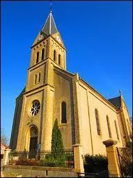 Voici l'église Saint-Sébastien de Fixem. Village Mosellan, il se situe en région ...