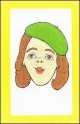 Elle est brune, elle a les yeux bruns et elle porte un chapeau...
Qui est-ce ?