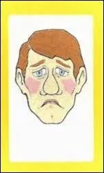 Il a les yeux bleus, les joues roses et sa bouche est triste...
Qui est-ce ?