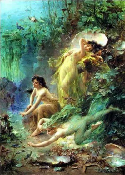 De quel élément sont-elles les nymphes ?