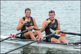 Lequel de ces athlètes a remporté l'épreuve masculine du deux de couple ?