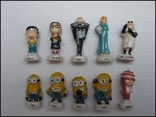 Il faut être un vrai méchant, pour avoir cette collection de fèves. " Banana".