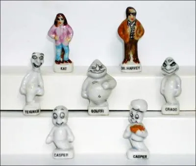 A force de hanter cette grande maison, il est par hasard tombé sur cette belle collection de fèves.