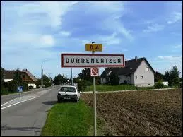 Nous arrivons à Durrenentzen. Village de l'arrondissement de Colmar-Ribeauvillé, il se situe en région ...