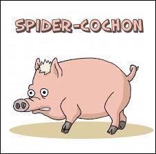 Dans "Les Simpson, le film", que peut faire Spider-Cochon ?