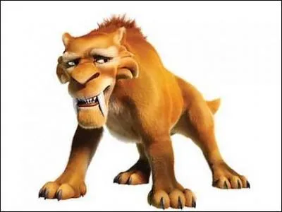Autre personnage primordial à la saga, ce tigre de l'ère préhistorique, qui se prénomme...
