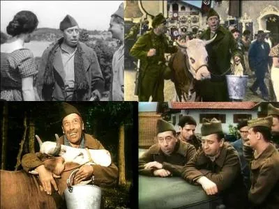 C'est une comédie dramatique française de 1959, il a été réalisé par Henri Verneuil.
Fernandel, René Havard, Ingeborg Schöner, Bernard Musson font partie de la distribution.
Il lui promet de ne plus manger de veau, mais, rentra deux ans plus tard, « comme les autres ».
Quel est ce film ?