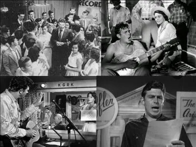 C'est un film dramatique américain de 1957, il a été réalisé par Elia Kazan.
Andy Griffith, Patricia Neal, Marshall Neilan font partie de la distribution. 
Un détenu est repéré pour une émission radio. Son éloquence va faire la différence, il est embauché pour un show personnel. Mais, son cynisme va se révéler
Quel est ce film ?