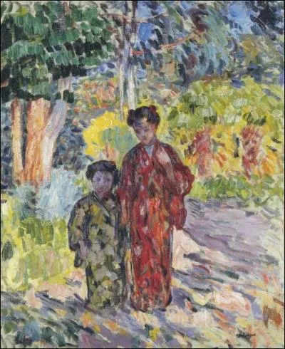 Que représente Henri Lebasque sur cette peinture ?