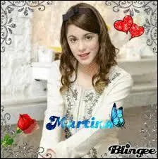 Quel rôle Martina a-t-elle joué ?